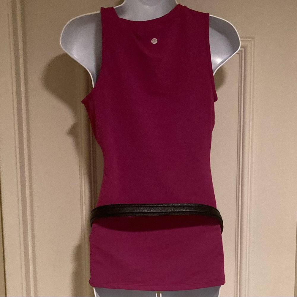 Burberry Black Leather 36/90 Waist Belt. - Picture 5 of 12